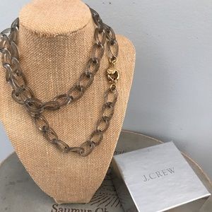 Authentic J crew lucite necklace